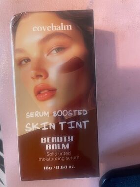 Covebalm Serum-Boosted Skin Tint — Warm Tan. New unused unopened